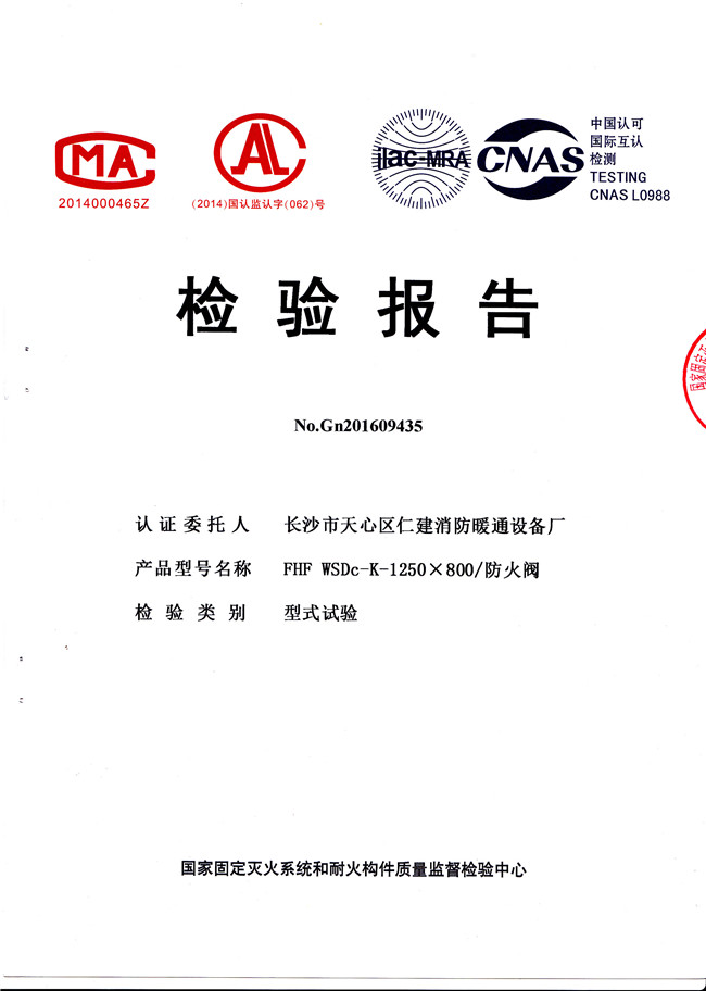 檢驗(yàn)報(bào)告